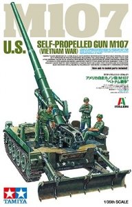 Tamiya 37021 U.S. Self-Propelled Gun M107 (Vietnam War)
