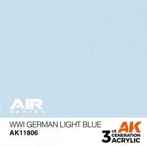 AK Interactive AK11806 WWI GERMAN LIGHT BLUE – AIR 17ml