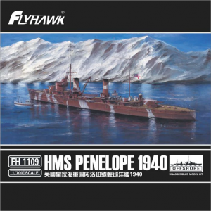 FlyHawk Model FH1109 HMS Penelope 1940 (Waterline) 1/700