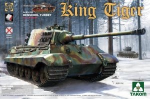 Takom 2073 King Tiger Sd.Kfz.182 HENSCHEL TURRET / Full Interior 1/35