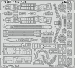 Eduard 73868 F-14D TAMIYA 1/72