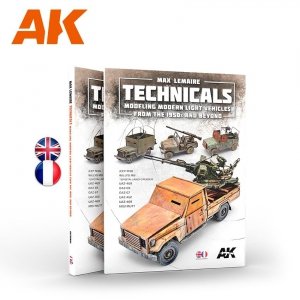 AK Interactive AK130004 TECHNICALS – MAX LEMAIRE EN/FR