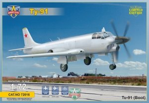 Modelsvit 72016 Tupolev Tu-91 Naval attack aircraft 1/72