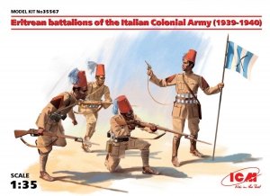 ICM 35567 Eritrean battalions of the Italian Colonial Army (1939-1940) 1/35