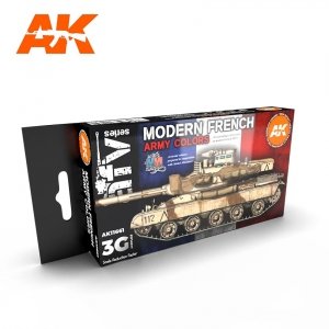 AK Interactive AK11661 MODERN FRENCH ARMY COLORS 6x17 ml