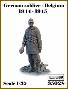 Ardennes Miniature 35028 GERMAN SOLDIER - BELGIUM 1944-1945 1/35