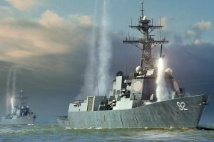 Hobby Boss 83413 USS Momsen DDG-92 1/700