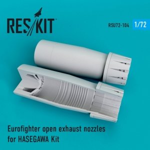 RESKIT RSU72-0106 Eurofighter open exhaust nozzles for Hasegawa 1/72