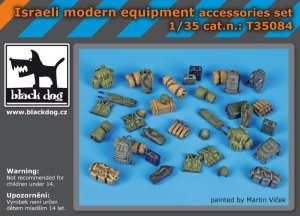 Black Dog T35084 Israeli modern equipment accessories set 1/35