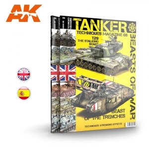 AK Interactive AK4832 TANKER ISSUE 08 BEASTS OF WAR (English)