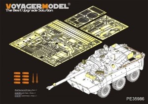 Voyager Model PE35986 Modern French AMX-10RCR Tank Destroyer Basic For TigerModel 4602 1/35