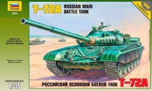 Zvezda 3552 T-72A Russian main battle tank (1:35)