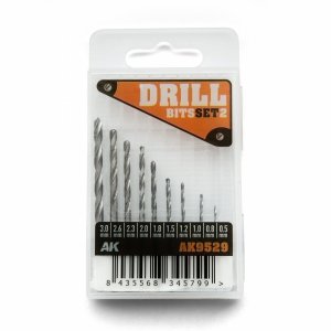 AK Interactive AK9529 DRILL BITS SET 2
