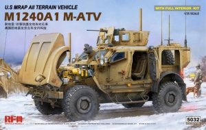 Rye Field Model 5032 U.S MRAP All Terrain Vehicle M1240A1 M-ATV With full interior 1/35