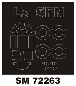 Montex SM72263  La-5FN KP 1/72