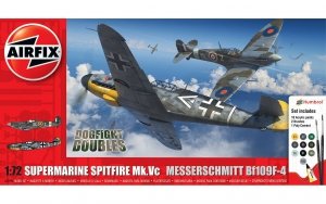 Airfix 50194 Supermarine Spitfire Mk.Vc vs Bf109F-4 Dogfight Double - Gift Set 1/72