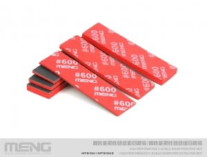 Meng Model MTS-041c High Performance Flexible Sandpaper ( Fine Refill Pack/400 ) ( zestaw do szlifowania - uzupełnienie )