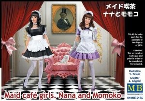 Master Box 35186 Maid Café Girls - Nana and Momoko 1/35