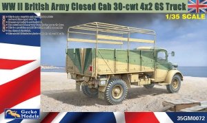 Gecko Models 35GM0072 WWII British Army Closed Cab 30cwt 4x2 GS Truck 1/35