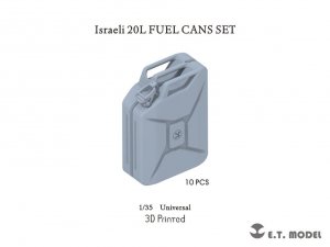 E.T. Model P35-304 Israeli 20L FUEL CANS SET ( 3D Print ) 1/35