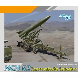 Dragon 3600 MGM-52 Lance missile with launcher 1/35