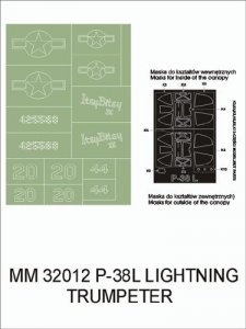 Montex MM32012 P-38 L Lighting TRUMPETER