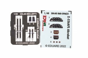 Eduard 3DL48060 Z-526AFS Akrobat SPACE, EDUARD 1/48