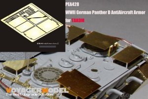 Voyager Model PEA428 WWII German Panther D AntiAircraft Armor (For TAKOM) 1/35