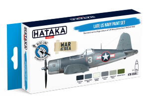 Hataka HTK-BS05.2 Late US Navy paint set (6x17ml)
