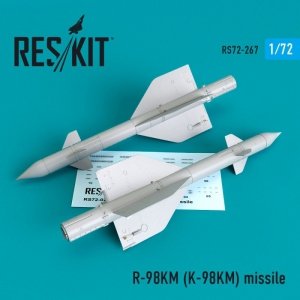 RESKIT RS72-0267 R-98KM (K-98KM) missile (2 PCS) 1/72