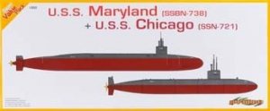 Cyber Hobby 1047 USS Maryland/USS Chicago (1:350)