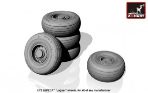 Armory Models AW72502 SEPECAT Jaguar wheels 1/72