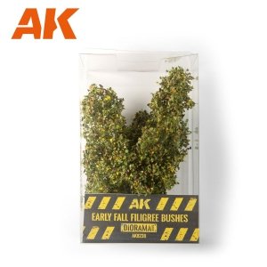 AK Interactive AK8238 EARLY FALL FILIGREE BUSHES 1/35