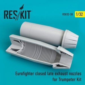 RESKIT RSU32-0038 Eurofighter closed (late type) exhaust nozzles for Trumpeter Kit 1/32