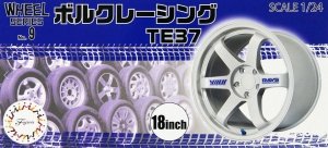 Fujimi 193502 Volk Racing TE37 18inch 1/24