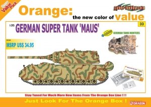 Cyber Hobby 9133 German Super Tank Maus / German Tank Hunters Figure Set 1/35