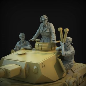 Panzer Art FI35-137 DAK turret set (Pz III & Pz IV tanks) 1/35