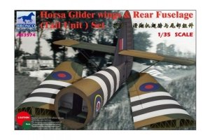 Bronco AB3574 Horsa Glider Wing Rear Fuselage 1/35