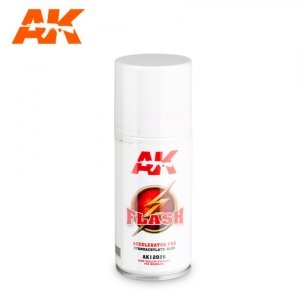 AK Interactive AK12026 FLASH - ACCELERATOR FOR CYANOACRYLATE GLUE
