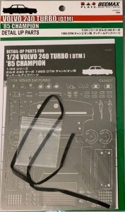 Beemax E24027 Volvo 240 Turbo [DTM] '85 Champion Detail-Up Parts 1/24
