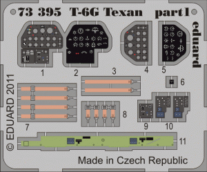 Eduard 73395 T-6G Texan 1/72 ACADEMY MINICRAFT