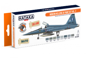 Hataka HTK-CS75 Modern Hellenic AF paint set vol. 2 (8x17ml)