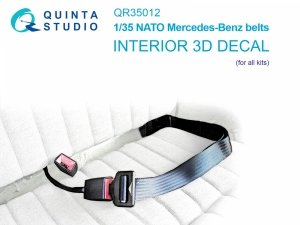 Quinta Studio QR35012 NATO Mercedes-Benz belts (All kits), 2 pcs 1/35
