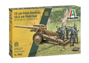 Italeri 7082 15 cm Field Howitzer / 10,5 cm Field Gun 1/72