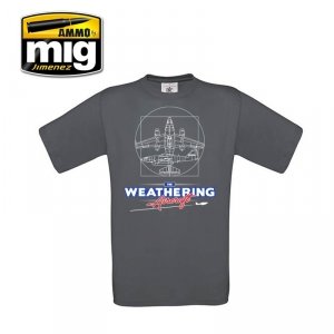 AMMO of Mig Jimenez 8019M The Weathering Aircraft T-shirt ( rozmiar , size M)