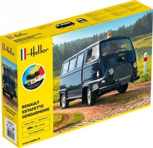 Heller 56742 Starter Kit - Renault Estafette Gendarmerie 1/24