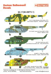 Techmod 72157 Mi-17 (Mi-8MTV-1) (1:72)