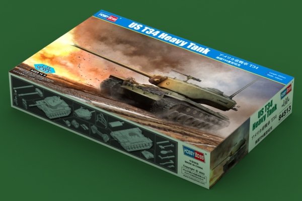 Hobby Boss 84513 US T34 Heavy Tank 1/35