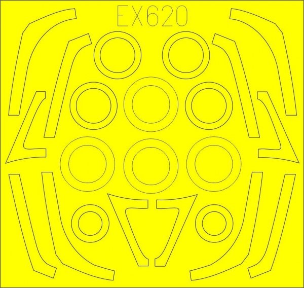 Eduard EX620 F-16C/ N TFace TAMIYA 1/48