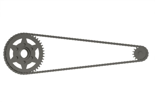 Falcon Scale Models FSM019 Suzuki GSX 750 S New Katana - chain for Tamiya 14034 1/12